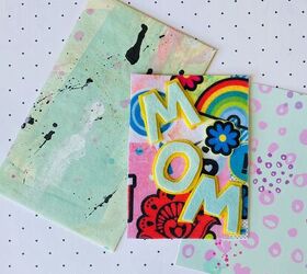 s 25 mother s day gift ideas that ll make your mom feel special, These fun paint splattered envelopes