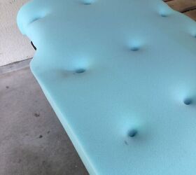 Why she staples a slab of foam onto a pile of pallets to prepare for summer