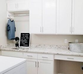 The $6 way to add a little life to your bland laundry room