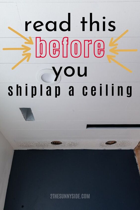 time saving simple mistakes to avoid installing a shiplap ceiling