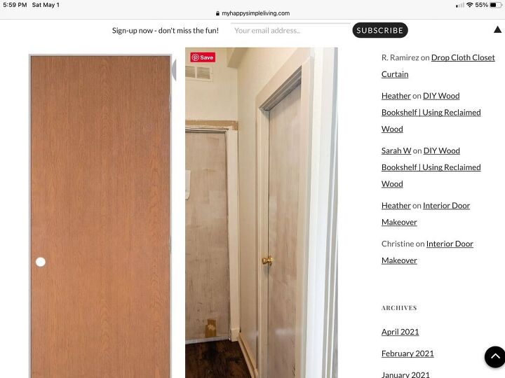 q how to prime a hollow door