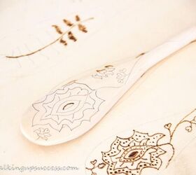 wood burned spoons pretty diy how to gift them creatively