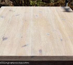 how to whitewash wood easy furniture flip