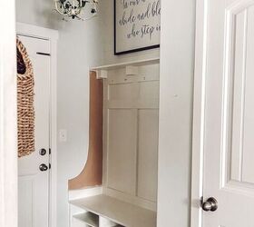 She uses this shortcut to get a magazine-worthy mudroom in just 6 hours