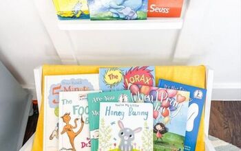 Hamaca de libros fácil de hacer: Almacenamiento de libros para niños