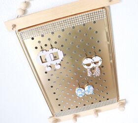 DIY Idea Fun Jewelry Earrings Organizer | Dollar Tree Diy