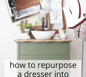 Repurposed Dresser Converted To Bathroom Vanity 99easyrecipes   Repurposed Dresser Converted To Bathroom Vanity 