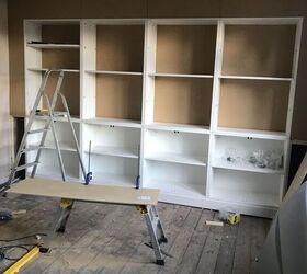 bespoke looking bookcase for ikea prices, Adding the edges