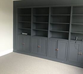 bespoke looking bookcase for ikea prices, All sprayed