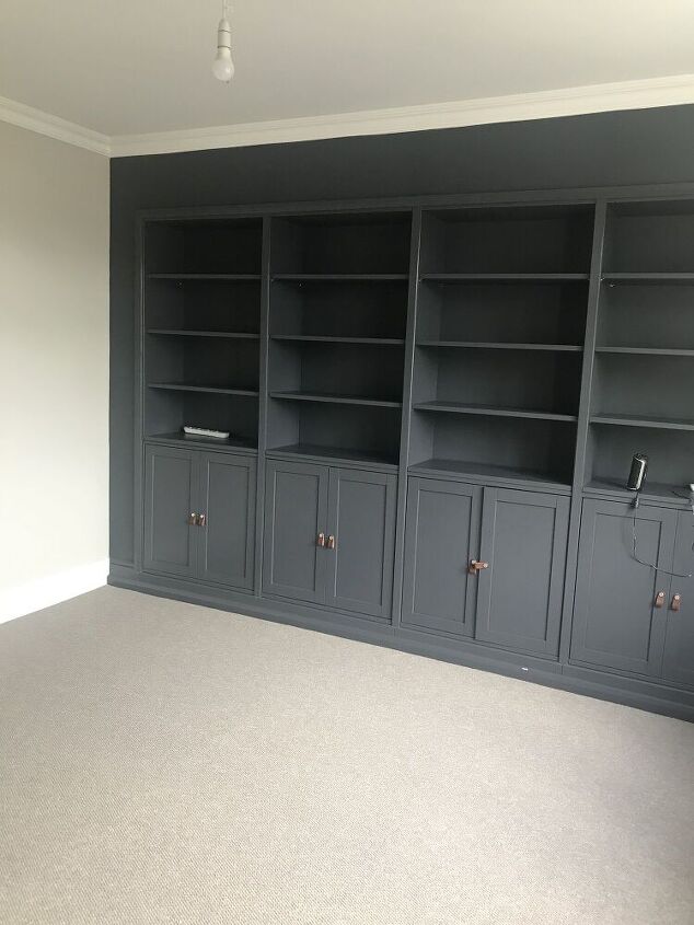 bespoke looking bookcase for ikea prices, All sprayed