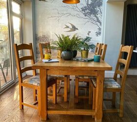 dining chair make over, Revamped Dining Chairs