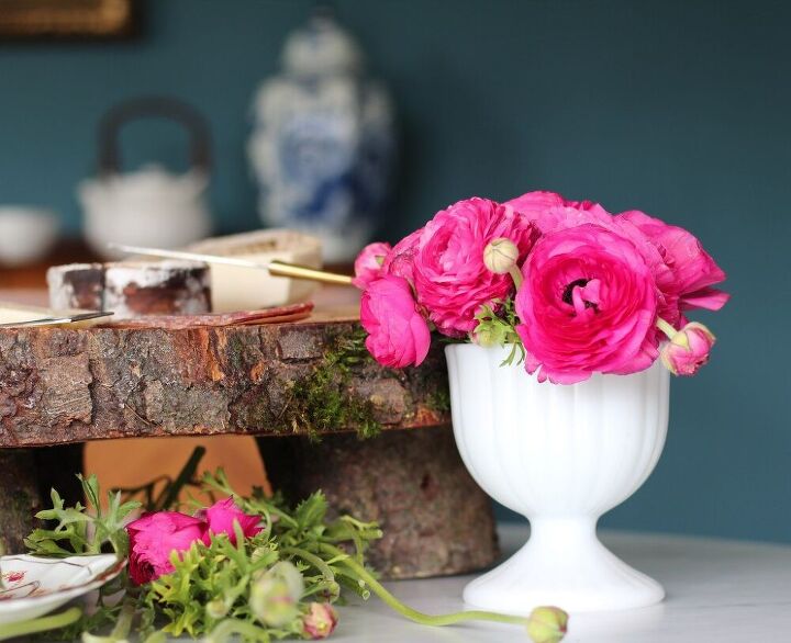 how to make a rustic cake stand platter out of wood and 3 ways to use