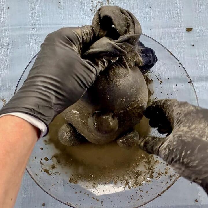 Building Knomes Easy Cheap DIY Concrete Garden Gnome | Hometalk