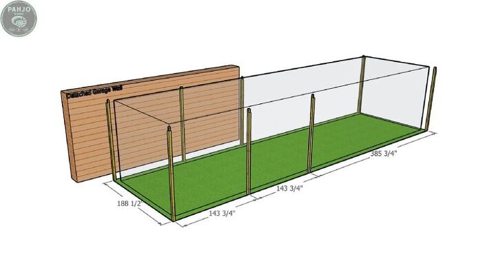 como construir uma gaiola de rebatidas no quintal
