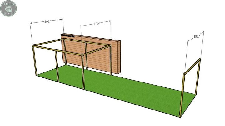 cmo construir una jaula de bateo en el patio trasero