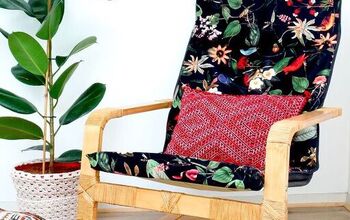 IKEA Chair Hack: Boho Rattan Chair Makeover