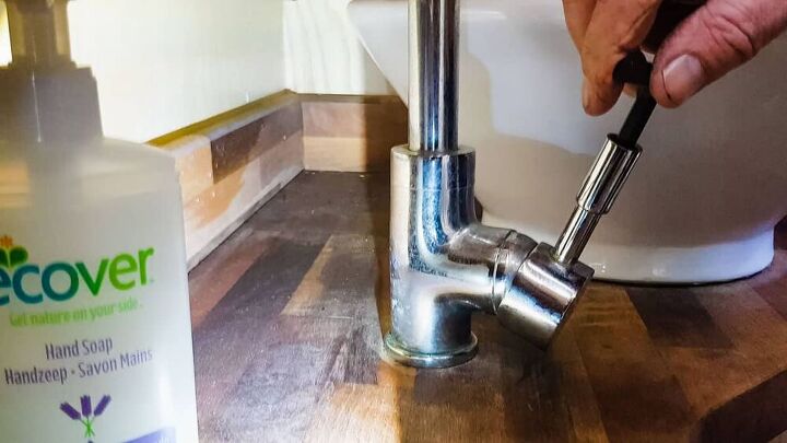 changing a mixer tap narrowboat or house