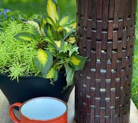 the easiest diy outdoor candle holder, Easy DIY Outdoor Candle Holder