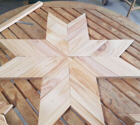 round barn quilt table