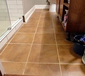 How she transformed her tile floors in a day (this is wild!)