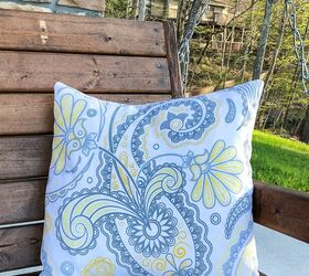 upcycled shower curtain diy pillow covers