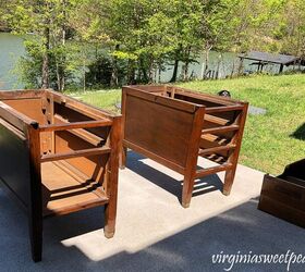 Instead of pulling out the paint, give that old piece a new, beautiful look with this technique