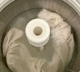 She soaked this in her washing machine & now her living room looks stunning