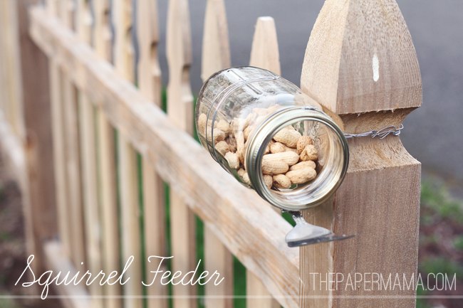 s 20 clever ways to repurpose old kitchenware, Attach a fork to a squirrel feeder