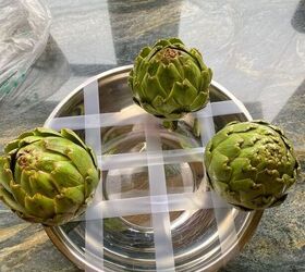 This weird artichoke hack is going to make your tabletop so pretty for spring