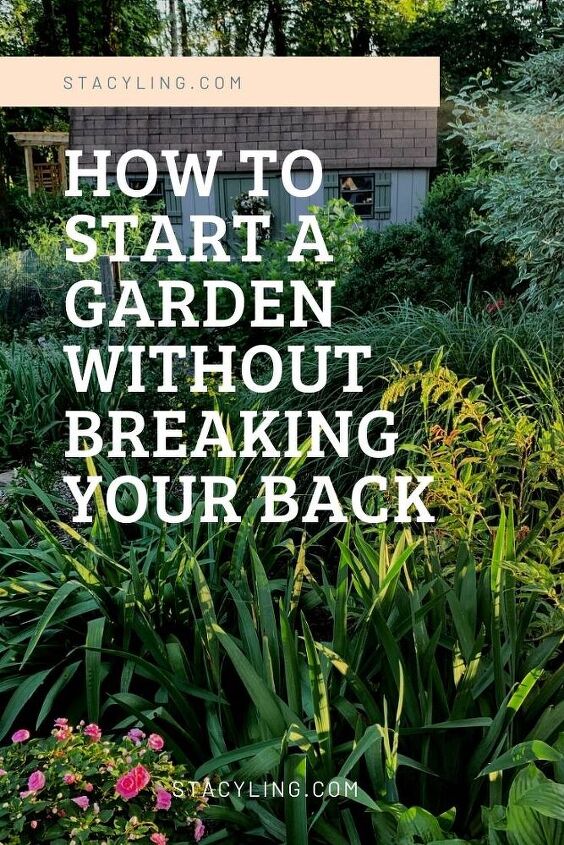 how to start a garden the easy way
