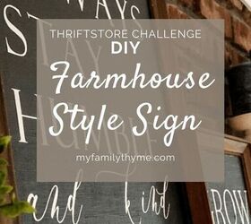 diy farmhouse style sign
