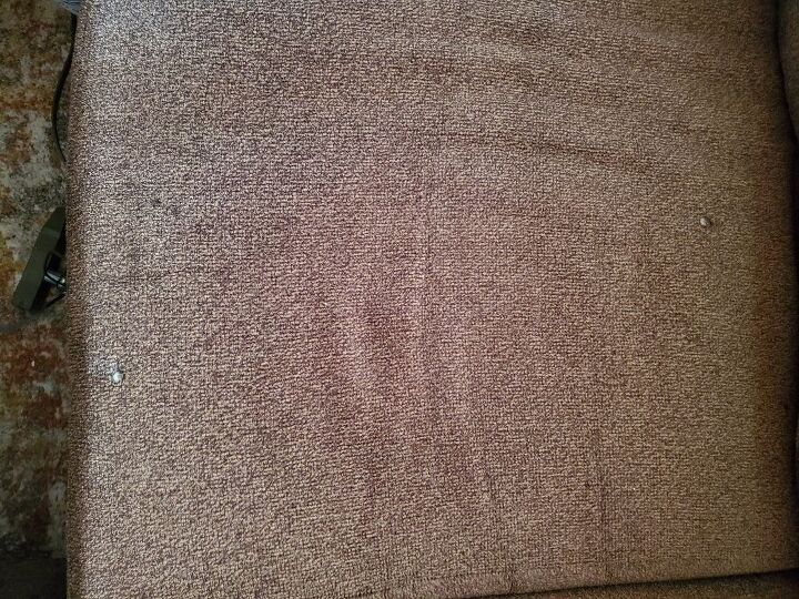 q repair couch cushion that has cigarette burns