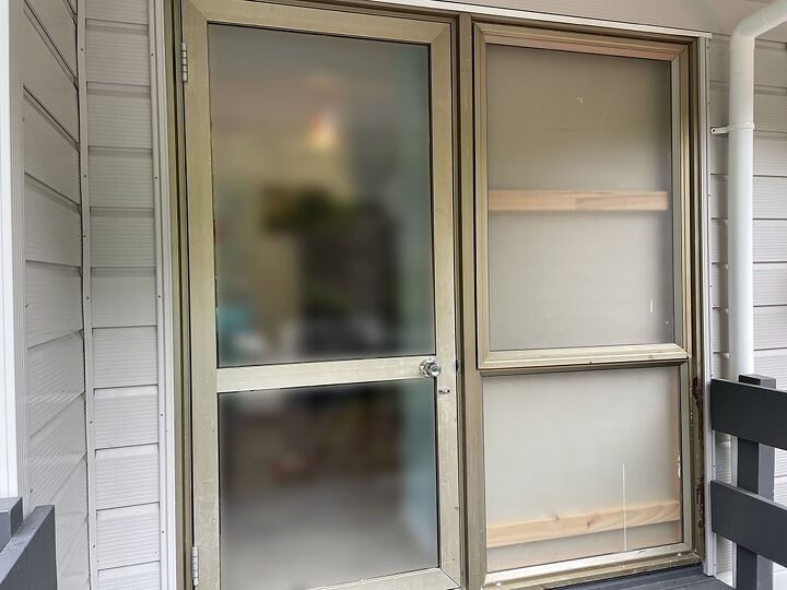 how to paint an aluminium door or window