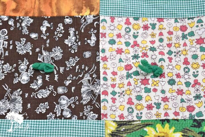 how to easily fix an old patchwork quilt