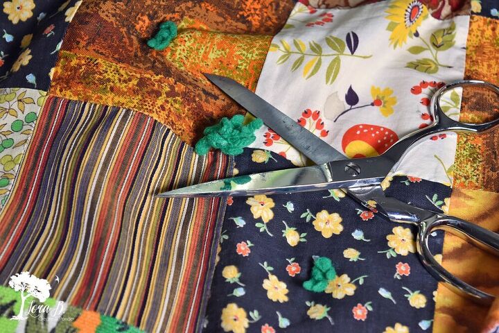 how to easily fix an old patchwork quilt