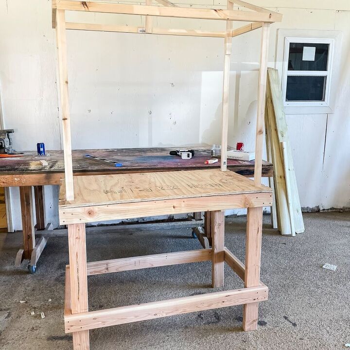 diy flower cart easy build tutorial cut list