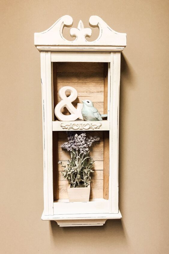 s 15 clever ways you never thought to use your old furniture, Make an adorable shelf unit from a grandfather clock