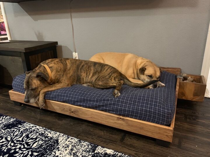 s 15 clever ways you never thought to use your old furniture, Use a crib mattress as a dog bed