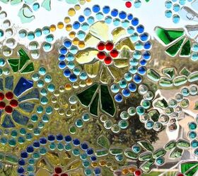 s grab an old window for these 11 diy decor ideas, Easy Stained Glass Window