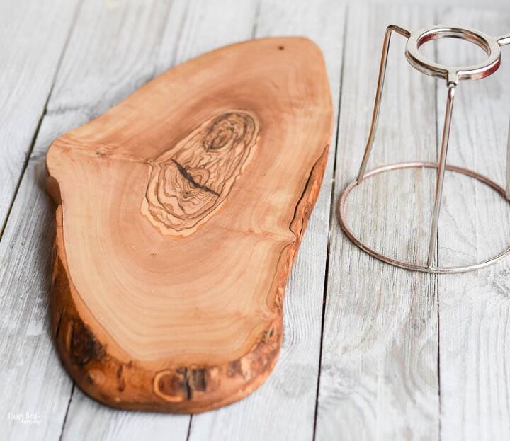 how to upcycle a thrift store lampshade