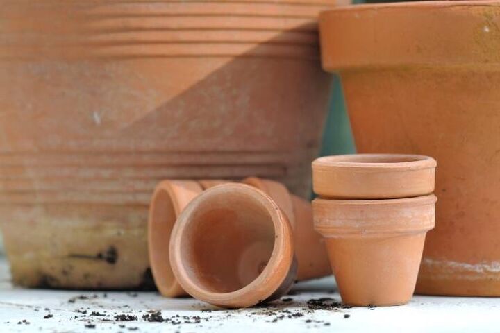 how to make painted terracotta pots watermelon painted planter ideas