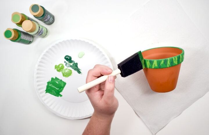 como fazer vasos de terracota pintados idias de vasos pintados com melancia