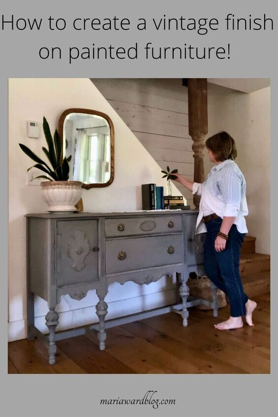 how to get a vintage finish on painted furniture uncategorizedhow to g