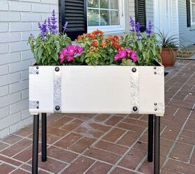 s 12 stunning new ways to show off your flowers this year, Transform an old chest into a planter box