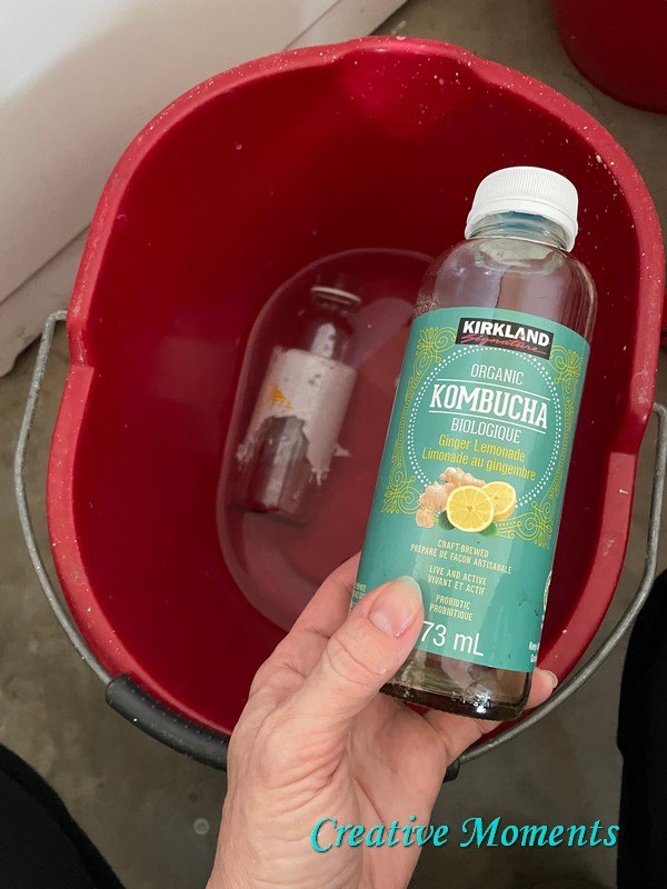 how to recycle clean kombucha bottles