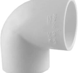SCH 40 PVC 1-1/2" 90 DEGREE ELBOW - LOT OF 10 PIECES