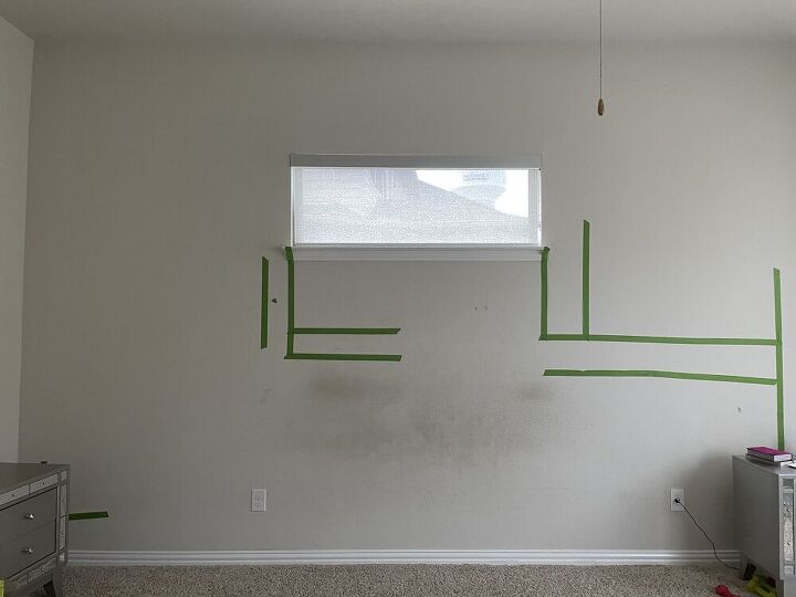 q help me figure this accent wall out