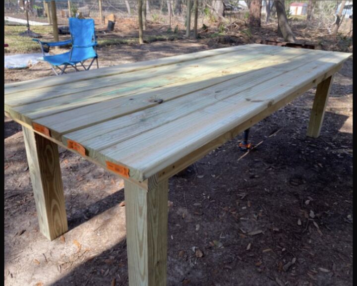 diy outdoor table for 70