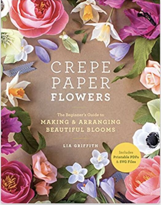 cmo disfrutar de la temporada de peonas durante todo el ao, Flores de papel crep de Lia Griffith