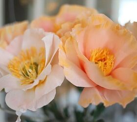 how to enjoy peonies season all year long, How to Make Poppy Flowers